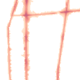 Night-time road noise heatmap for L5 9RE