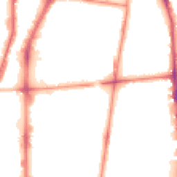 Night-time road noise heatmap for L5 9RZ