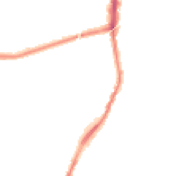 Night-time road noise heatmap for L9 1AW