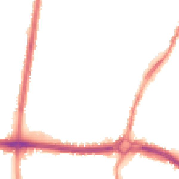 Night-time road noise heatmap for L9 1BF