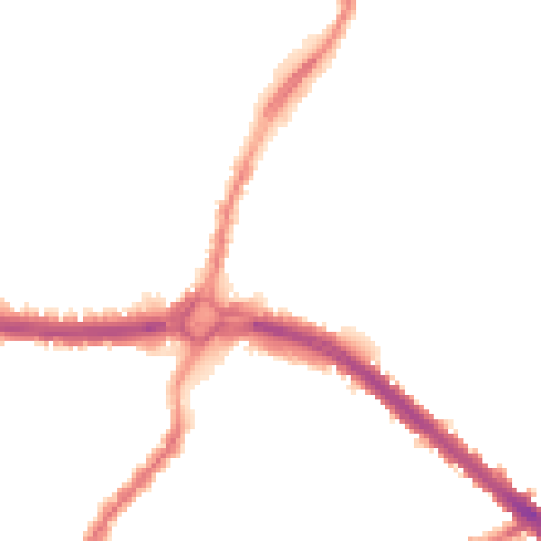 Night-time road noise heatmap for L9 1HU