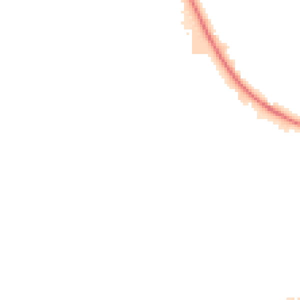 Night-time road noise heatmap for L9 1LG
