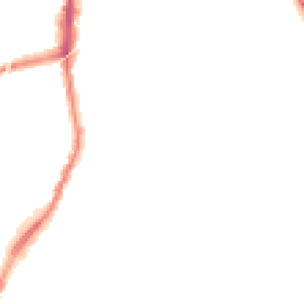 Night-time road noise heatmap for L9 2BG
