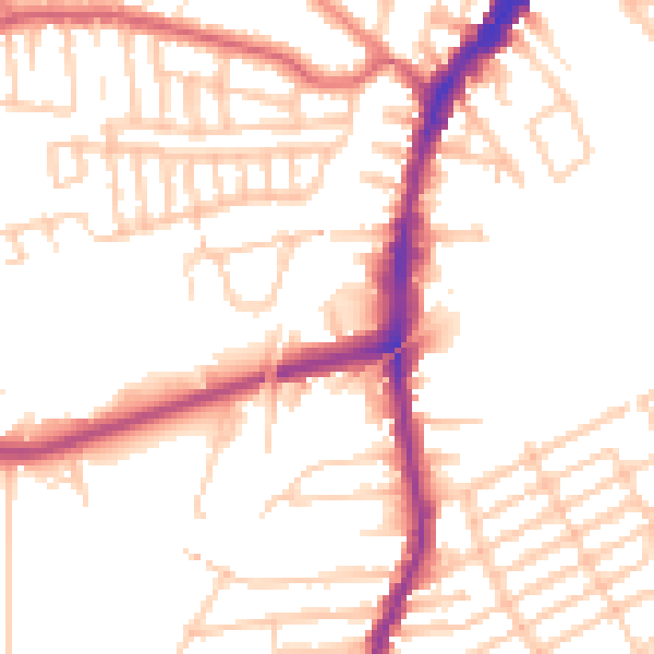 Daytime road noise heatmap for L9 3DB