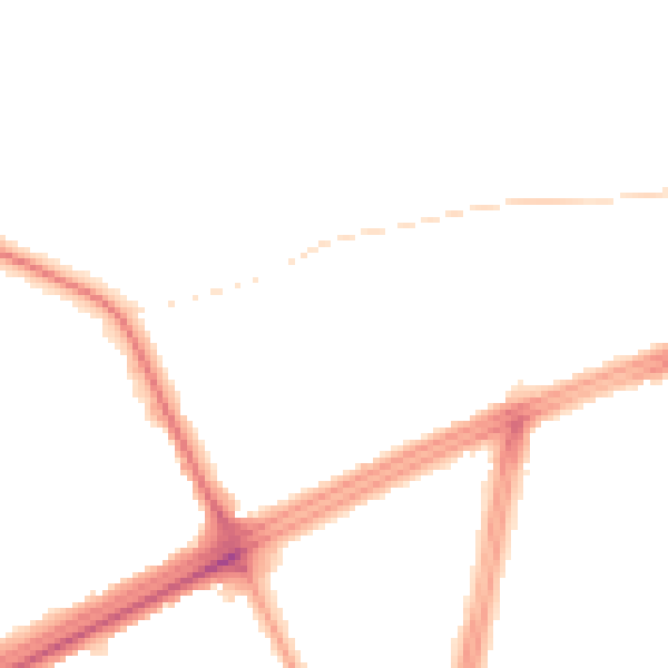 Night-time road noise heatmap for L9 6AU