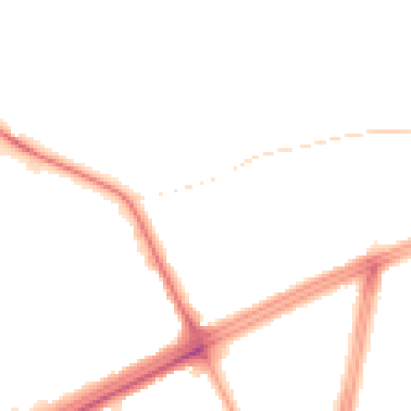 Night-time road noise heatmap for L9 6ER