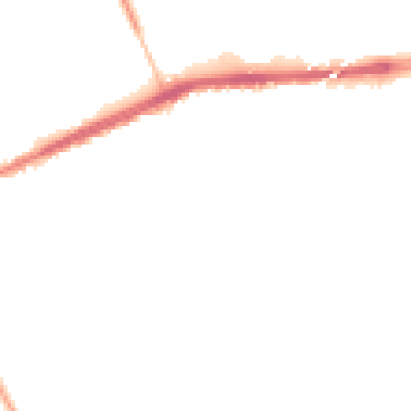 Night-time road noise heatmap for L9 7LZ