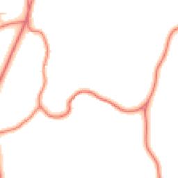Daytime road noise heatmap for LA13 0PH