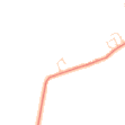 Daytime road noise heatmap for LA13 0QE