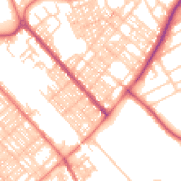 Daytime road noise heatmap for LA14 5BJ