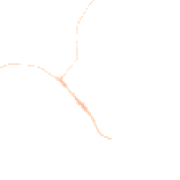 Night-time road noise heatmap for LA18 4BU