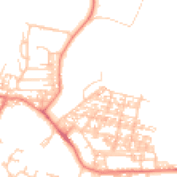 Daytime road noise heatmap for LA18 4FH