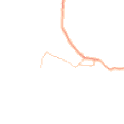 Daytime road noise heatmap for LA18 4NW