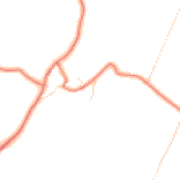 Daytime road noise heatmap for LA18 5HE
