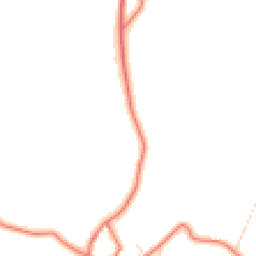 Daytime road noise heatmap for LA18 5HG