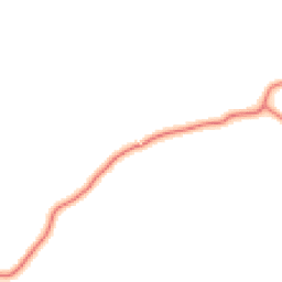 Daytime road noise heatmap for LA18 5JP