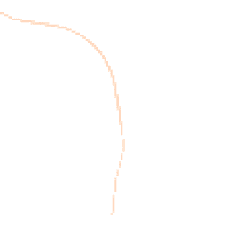 Night-time road noise heatmap for LA18 5LW