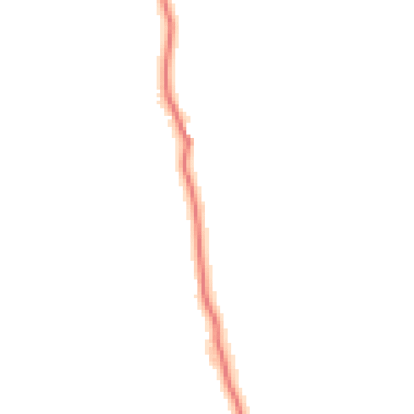 Night-time road noise heatmap for LA2 0DS