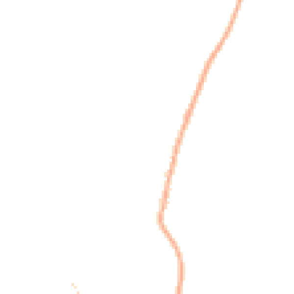 Night-time road noise heatmap for LA2 6JZ