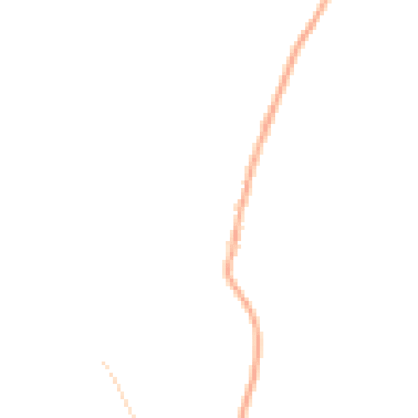 Night-time road noise heatmap for LA2 6LA