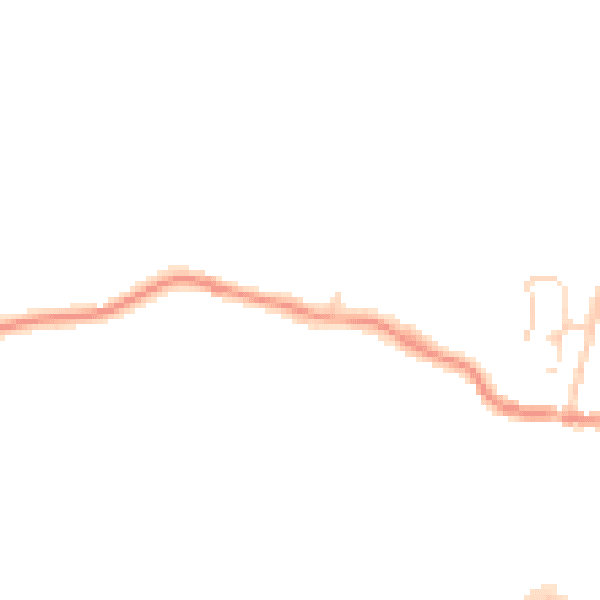 Daytime road noise heatmap for LA2 7BP