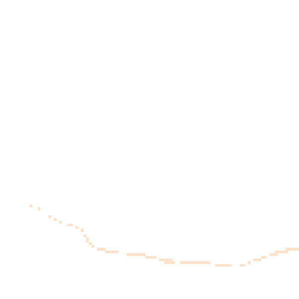 Night-time road noise heatmap for LA2 7JF