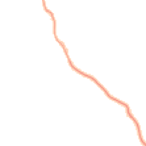 Daytime road noise heatmap for LA2 8AT