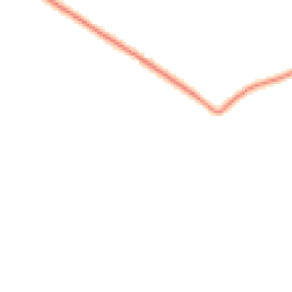 Daytime road noise heatmap for LA2 8HE
