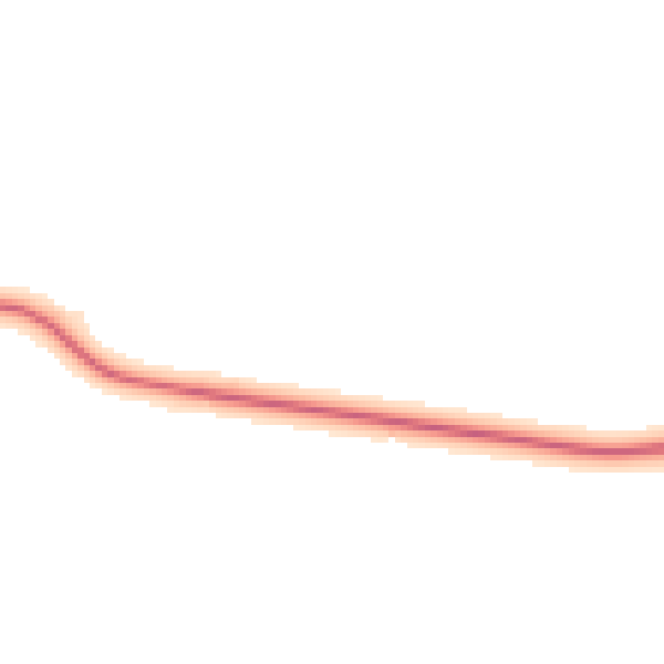 Night-time road noise heatmap for LA2 8HS