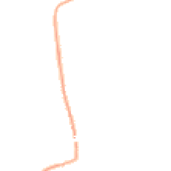 Night-time road noise heatmap for LA2 8SB