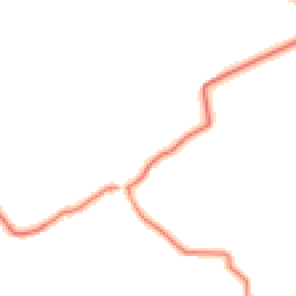 Daytime road noise heatmap for LA2 9BH