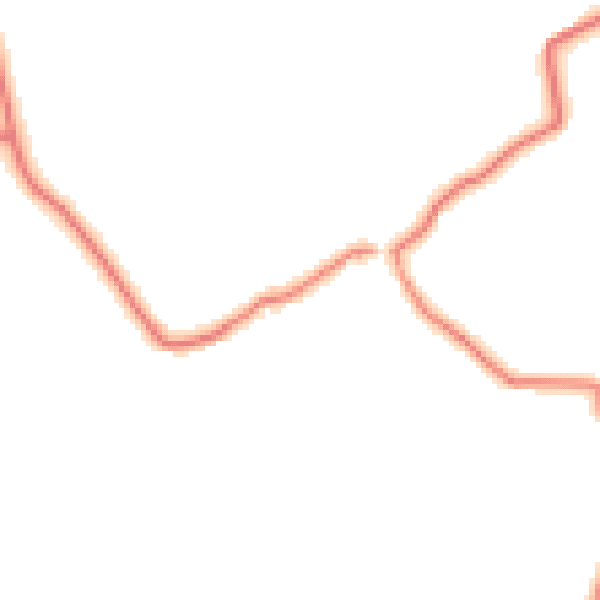 Daytime road noise heatmap for LA2 9BQ