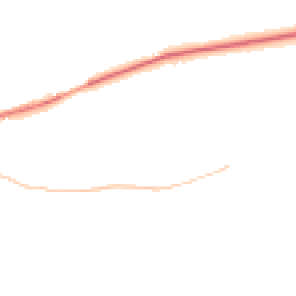 Night-time road noise heatmap for LA2 9PE