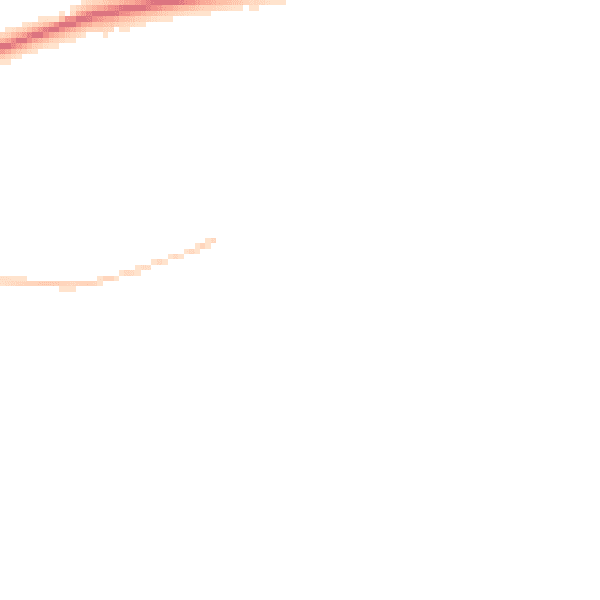 Night-time road noise heatmap for LA2 9PJ