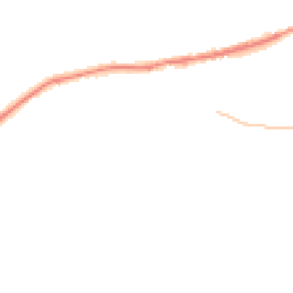 Night-time road noise heatmap for LA2 9PU