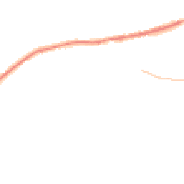 Night-time road noise heatmap for LA2 9QB