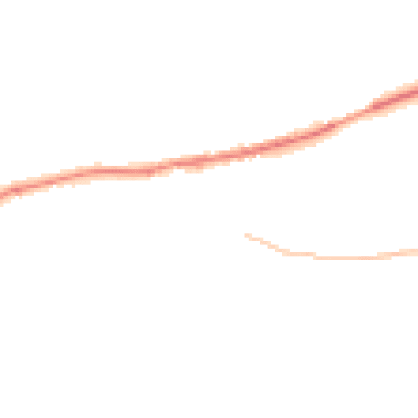 Night-time road noise heatmap for LA2 9QT