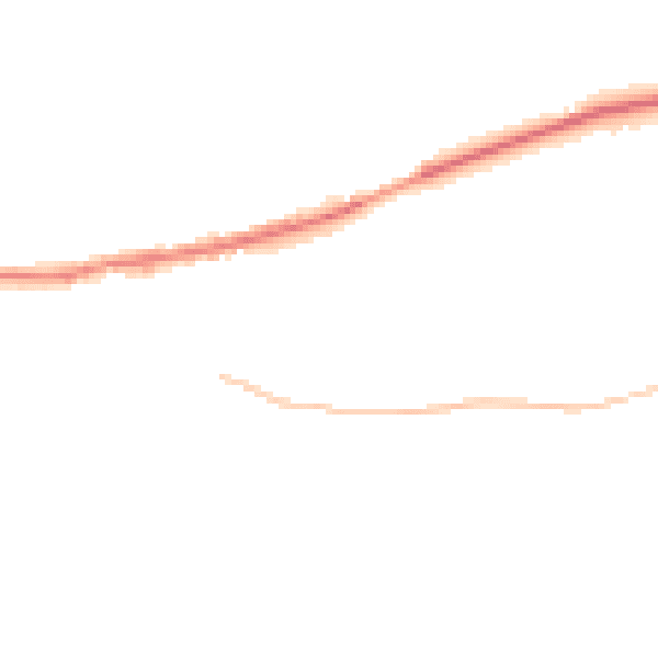 Night-time road noise heatmap for LA2 9RJ