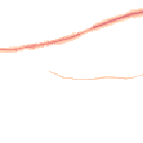 Night-time road noise heatmap for LA2 9RQ
