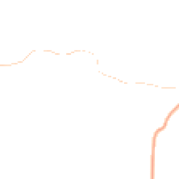 Night-time road noise heatmap for LA22 0HS