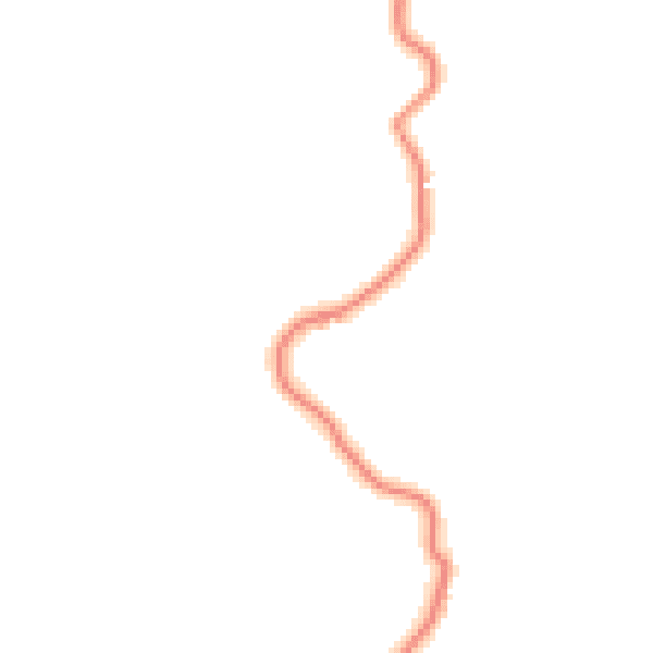 Daytime road noise heatmap for LA22 0LU