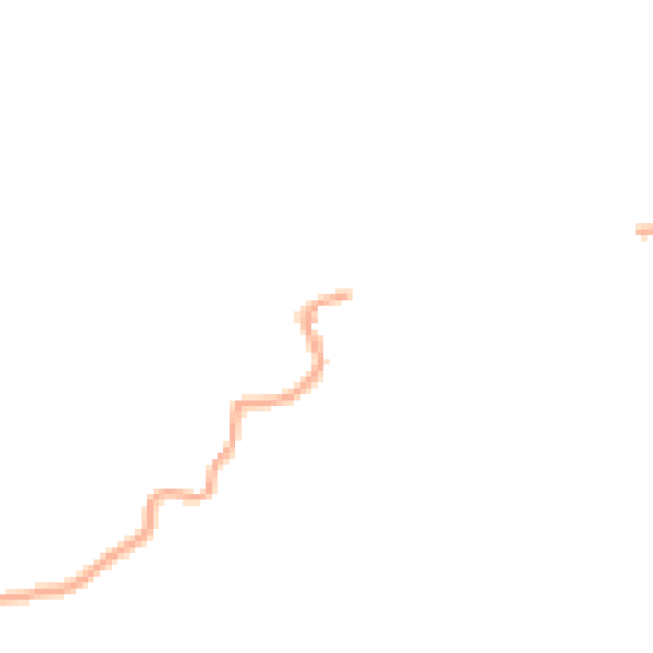 Night-time road noise heatmap for LA22 0LZ