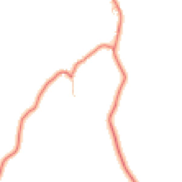 Daytime road noise heatmap for LA22 0QA