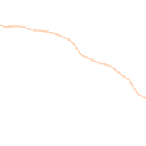 Night-time road noise heatmap for LA22 9HT