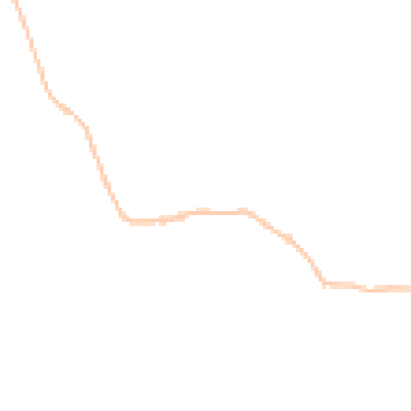 Night-time road noise heatmap for LA22 9JF