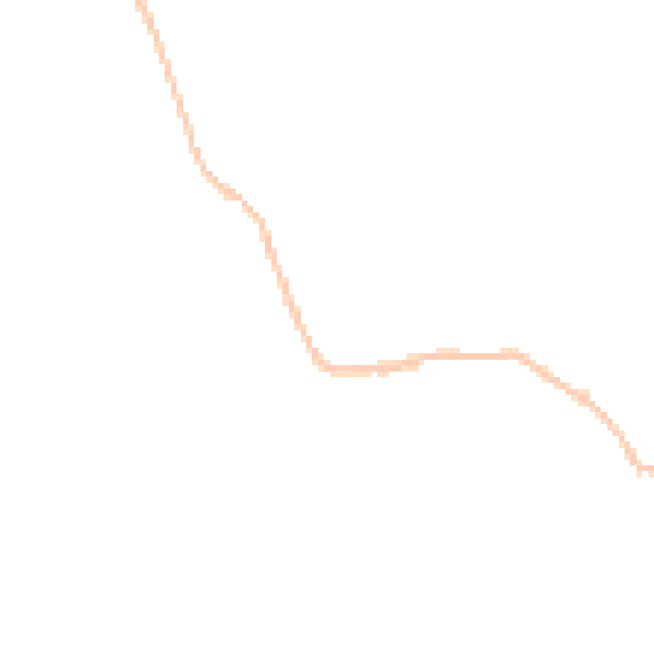 Night-time road noise heatmap for LA22 9JW