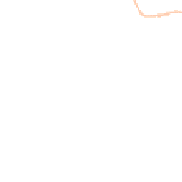 Night-time road noise heatmap for LA22 9JZ