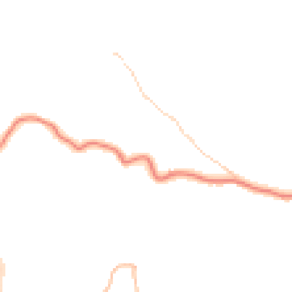 Daytime road noise heatmap for LA23 1LY