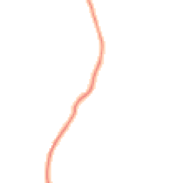 Night-time road noise heatmap for LA23 1PB