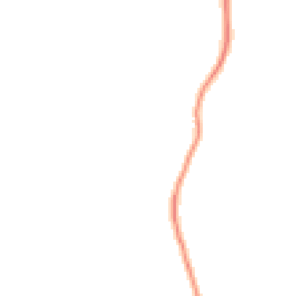 Night-time road noise heatmap for LA23 1PN